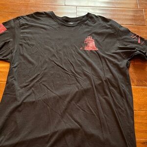 Grunt Style Black and Red Graphic Tee